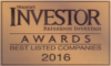 Best Listed Companies - Best Listed Companies 2016 in "Diversified Manufacturing Sector”