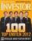 Investor Magazine - "100 Best Listed Companies 2012"